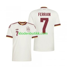 Spania Ferran Torres 7 World Cup 2026 Borte Fotballdrakt Kortermet